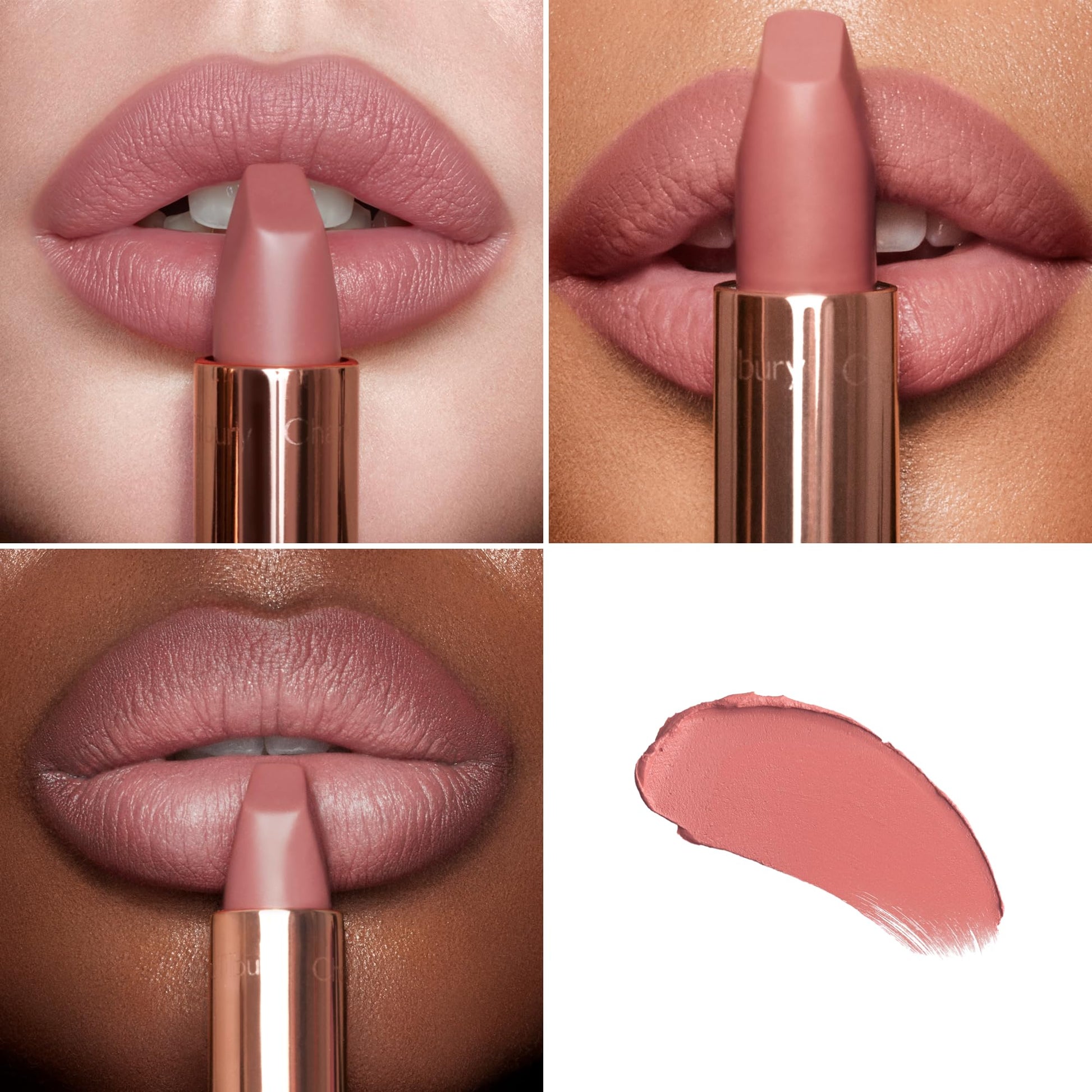 Charlotte Tilbury Matte Revolution Lipstick - Long Lasting, Matte Lipstick with Buildable Color & Lip-Loving Ingredients - Creamy, Easy to Blend Formula - Pillow Talk Original Charlotte TilburyBuy Supplements Australia