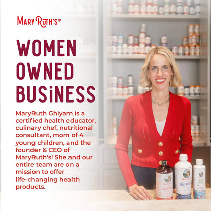 MaryRuth Organics Multivitamin for Men | USDA Organic | Sugar Free Mens Multivitamin Liposomal | Liquid Vitamins for Men | MARYRUTH'S