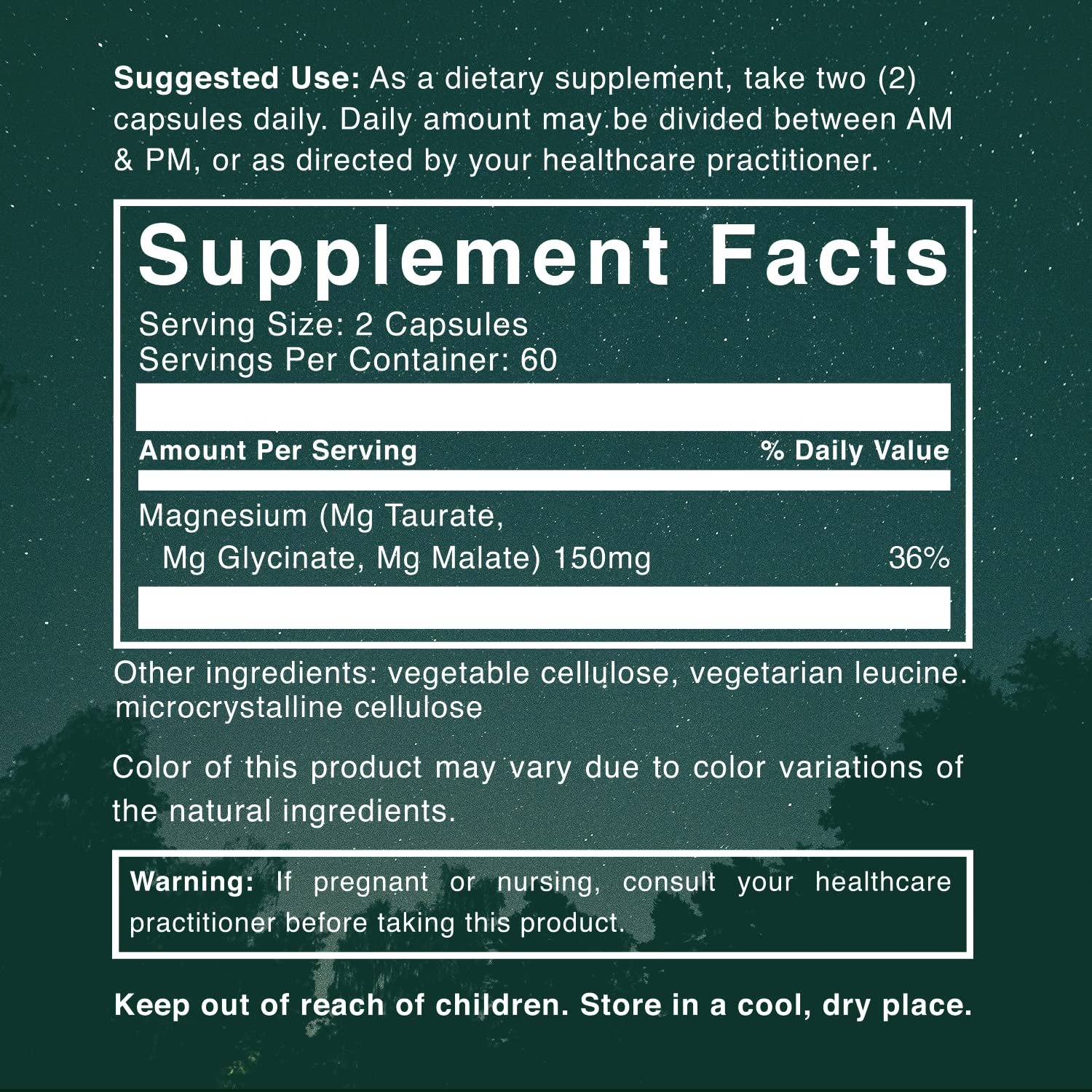 Natural Rhythm Triple Calm Magnesium Complex - 120 Capsules, Chelated Magnesium Glycinate, Taurate & Malate, High Absorption Supplement for Sleep, Stress, Muscle & Heart Support, Non-GMO, Vegan Natural Rhythm buy supplements Au