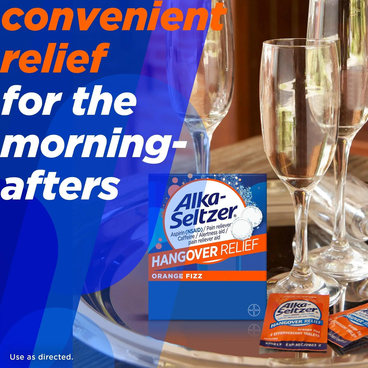 Alka-Seltzer Hangover Relief Tablets, Fast Relief Starts In About 15 Minutes for Headaches, Body Aches & Mental Fatigue, Bachelorette & Bachelor Party Packs 60 Count (3 Boxes, 20 Tablets Each) Alka-SeltzerBuy Supplements Australia