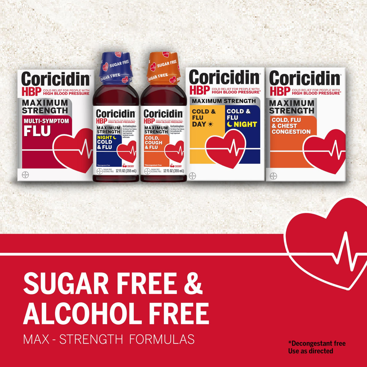 Coricidin HBP Decongestant-Free Cough and Cold Medicine - Specially Designed Relief for High Blood Pressure, Cough, Runny Nose, Sneezing and Cold Symptoms (16 Count) Coricidin HBP buy supplements Au