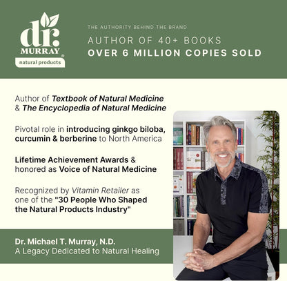 Dr. Murray's Ultra Clean Nattokinase - Supports Healthy Blood Circulation & Fibrinolytic Activity | Vegan Delayed Release Capsules | Non-GMO, Gluten Free | 30 Count