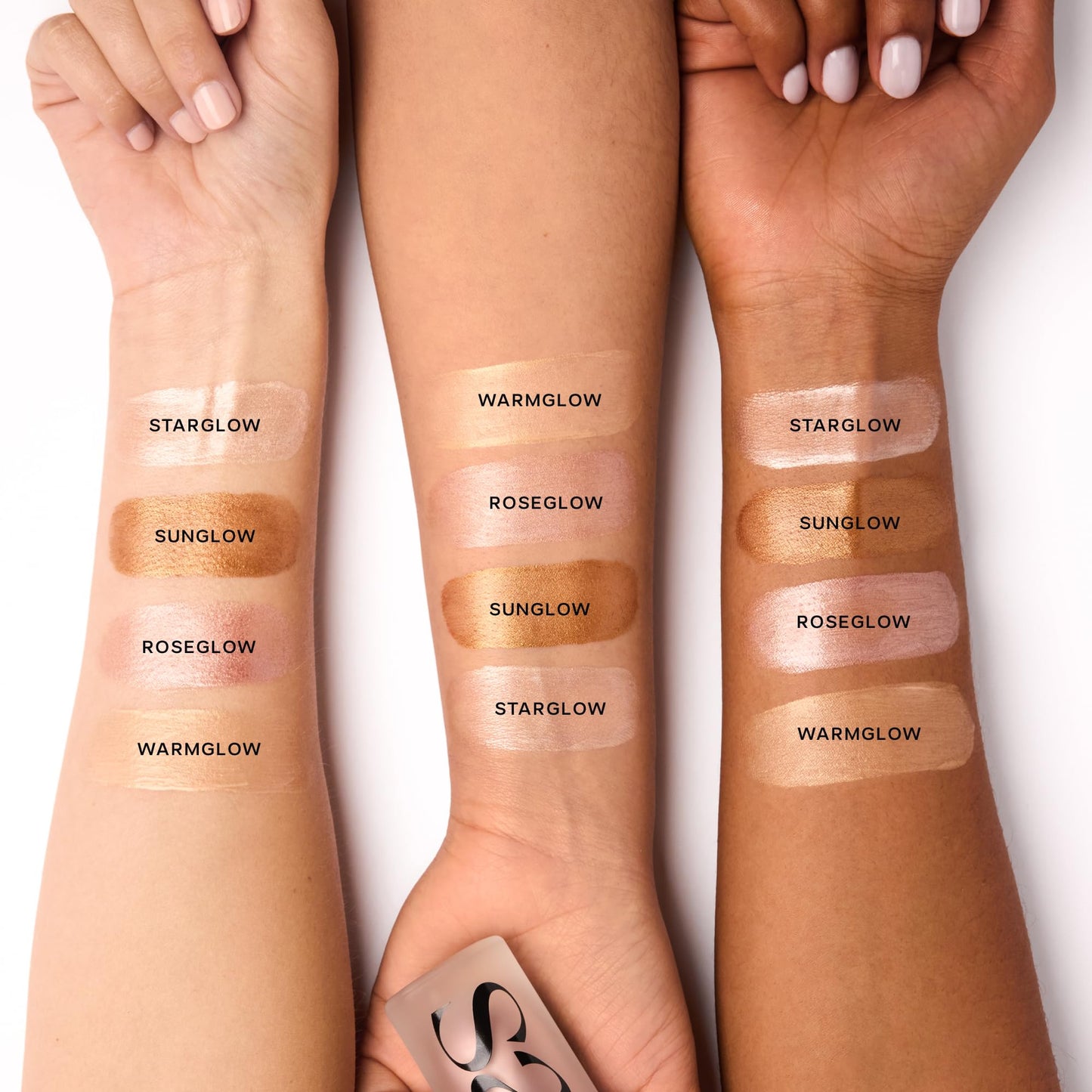 Saie Mini Glowy Super Gel Lightweight llluminator & Makeup Primer - Sunglow (0.5 oz) + Dew Blush - Lightweight Liquid Blush with a Blendable + Buildable Cream Finish - Sweetie (.40 oz) SaieBuy Supplements Australia