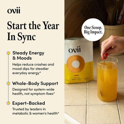 Ovii Metabolic Support for Women – Reducose® White Mulberry with Myo-Inositol & D-Chiro Inositol 40:1 Blend – Daily Wellness, Metabolic Balance & Appetite Control Supplement – 30 Servings, Tropical Ovii buy supplements Au