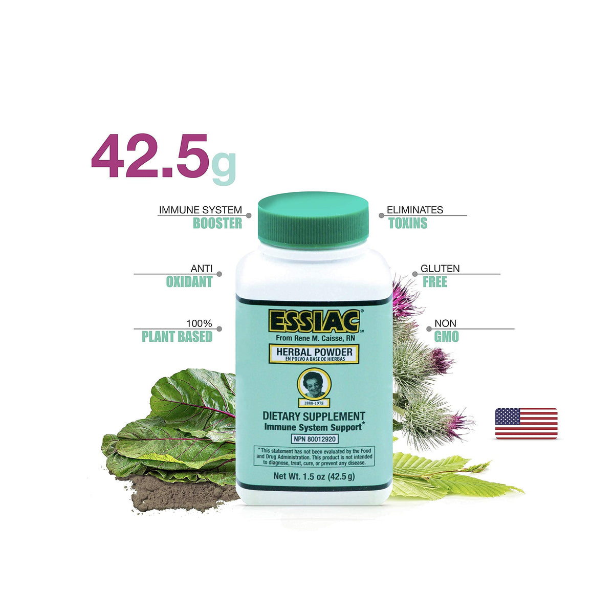 Essiac All-Natural Tea Powder & Organic Wild-Crafted Daily Drops | Detoxify Liver, Blood & Lymph Node Essiac buy supplements Au
