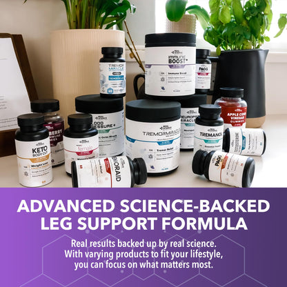 Real Science LegEase Miracle – All Natural Restless Legs Syndrome Relief & Leg Cramp Supplement with Vitamins C, D, K, B6, B12 + Nitric Oxide Support – Sleep & Circulation Aid – Made in USA, 60 Caps Real Science NutritionBuy Supplements Australia