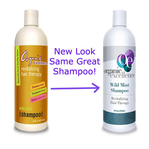 Organic Excellence Wild Mint Shampoo - 16 oz Organic ExcellenceBuy Supplements Australia