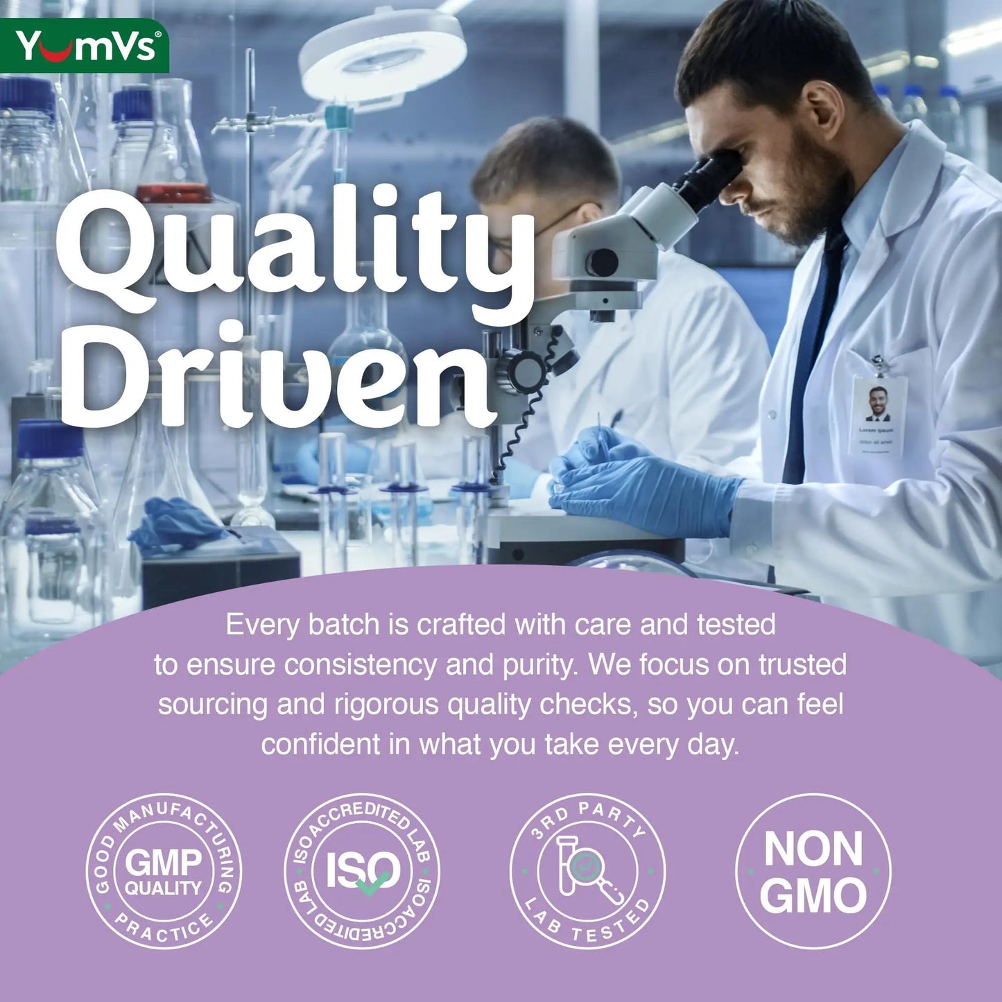 Multivitamin Gummies for Adults, Daily Gummy Vitamin for Women & Men, Immune Support Multivitamin Supplement YUM-V'S