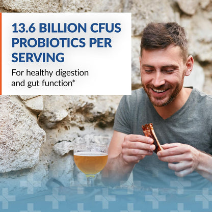 Arthur Andrew Medical Syntol AMD Probiotic Multi-Enzyme, 90 Count | Probiotics, Prebiotics & Candida Yeast-Cleansing Enzymes For Everyday Digestive Wellness & Long-Term Support