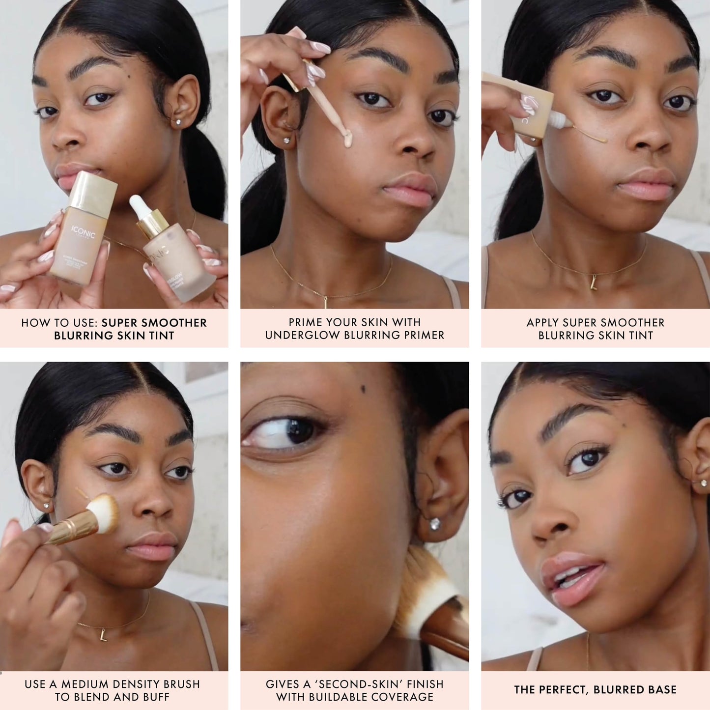 ICONIC LONDON Super Smoother Blurring Skin Tint | Light to Medium Coverage, Hydrating, Ultra-Lightweight Tinted Moisturizer, Cruelty-Free, Vegan Makeup (Neutral Light) 1.01 Fl oz ICONIC LONDON buy supplements Au