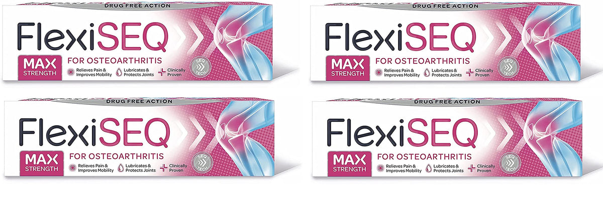 FLEXISEQ 50G GEL **** VALUE 4PK **** (Pain associated with Osteoarthritis) FlexiseqBuy Supplements Australia
