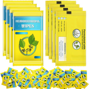 Timgle 300 Counts Individual Packing Hemorrhoid Wipes Witch Hazel Wipes for Butt Hemorrhoidal and Relief Swelling Pain Burning Itching Numbing, 5.5 x 7 Inch TimgleBuy Supplements Australia