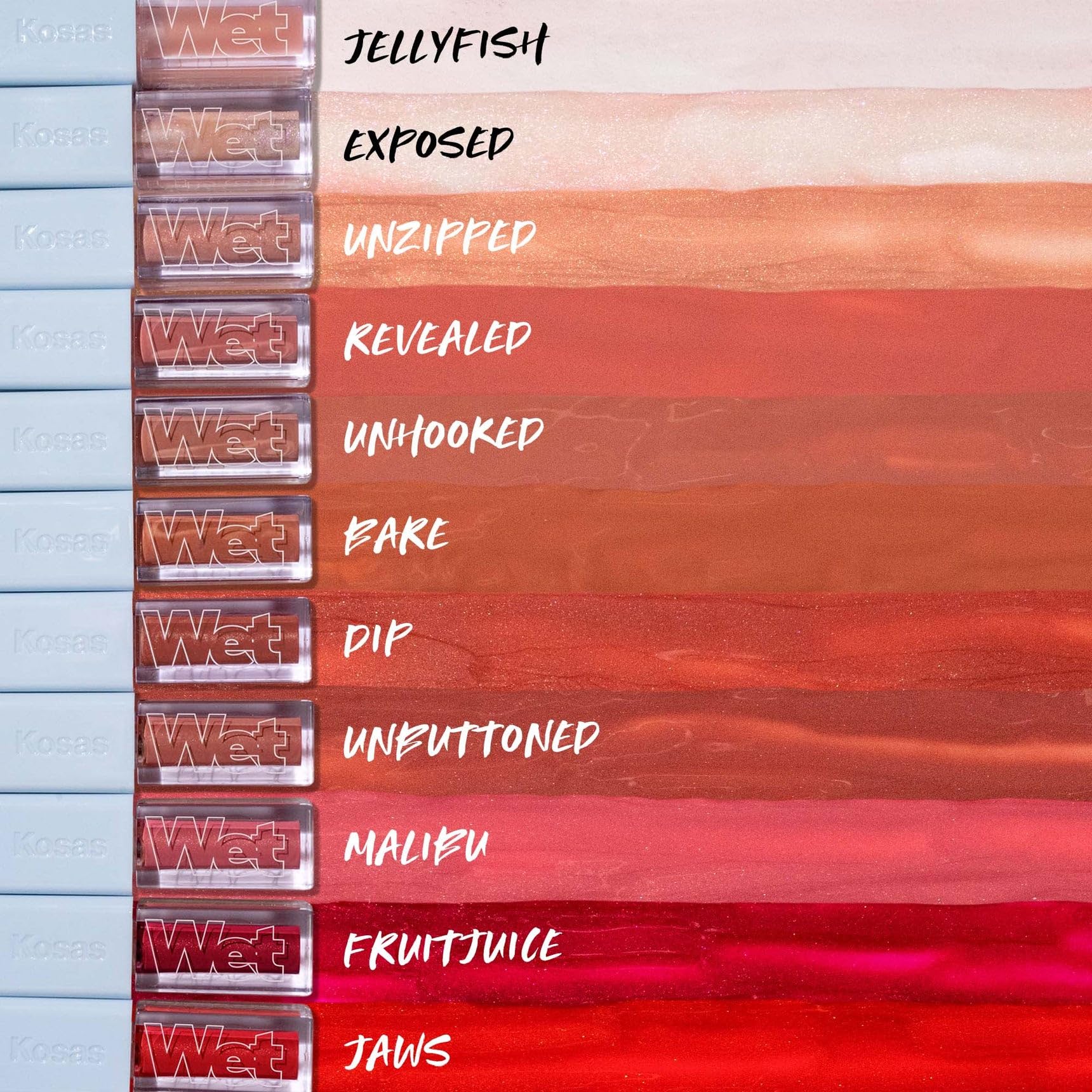 Kosas Wet Lip Oil Gloss| Juicy, Plumping Treatment, (Revealed) KosasBuy Supplements Australia