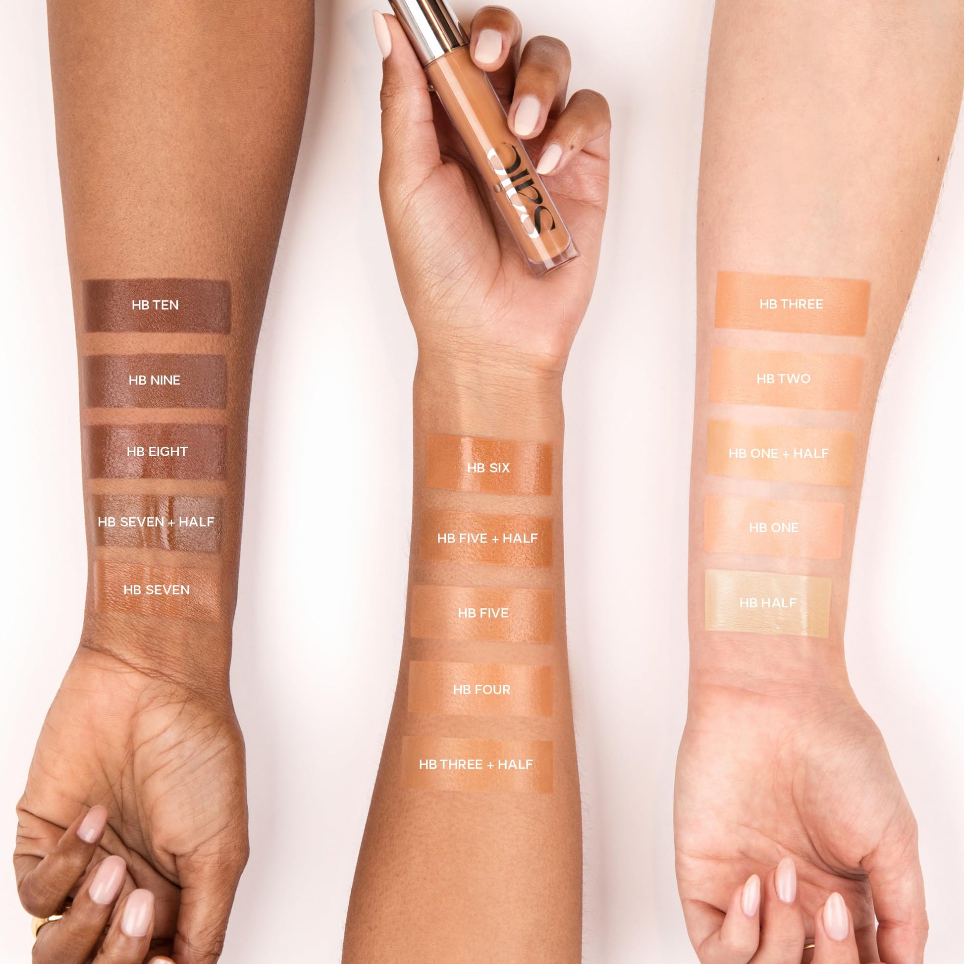 Saie Hydrabeam Under Eye Brightener - Sheer + Hydrating Concealer with Glycerin, Squalane + Cucumber Extract - Brightening Under Eye Concealer + Corrector for Even, Glowing Skin - Shade 6 (0.2 oz) SaieBuy Supplements Australia
