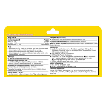 A+Health Hemorrhoid Treatment, Hemorrhoidal Ointment Relieves Symptoms of Burning, Itching, Discomfort, 2 Ounce Tube with Applicator, Reduces Irritation and Pain Relief A+HealthBuy Supplements Australia
