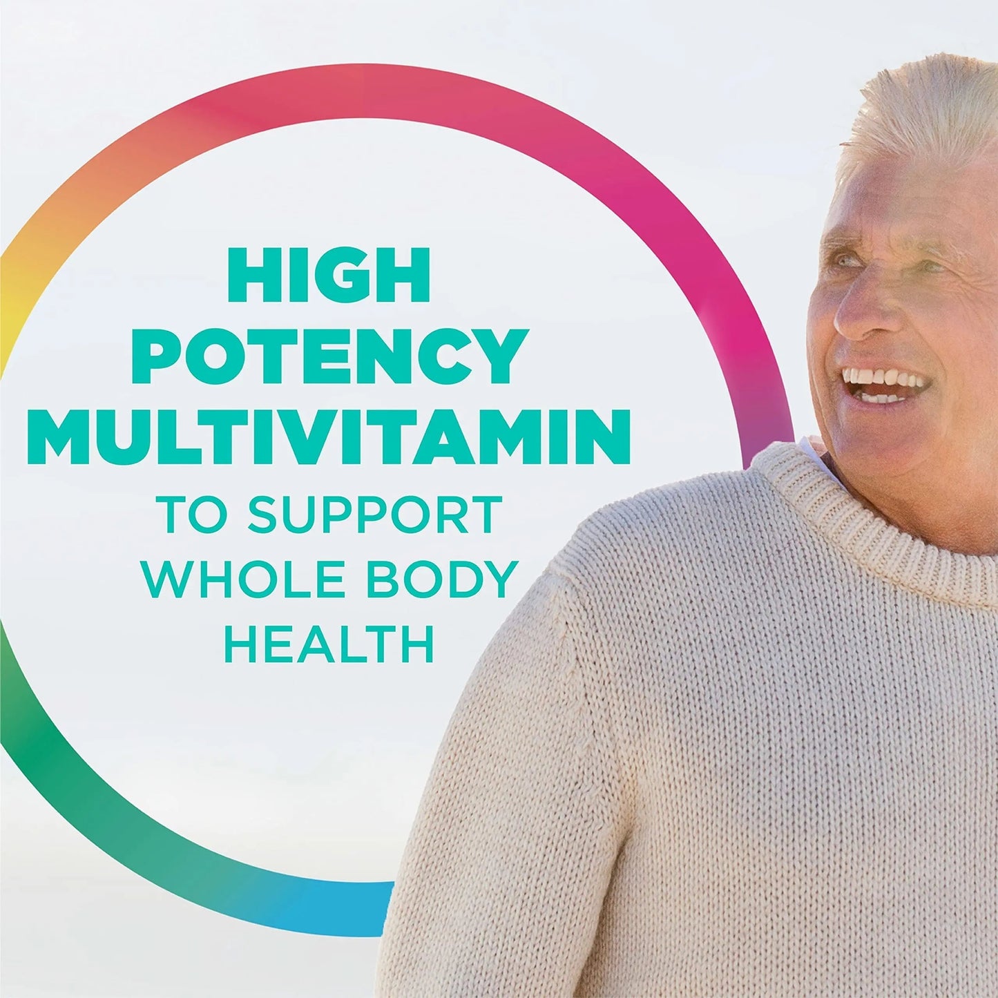 Rainbow Light Adult Multivitamin, Vitamins C & Zinc, B Complex & Choline, Calcium & Vitamin D Supports Bone Health Rainbow Light