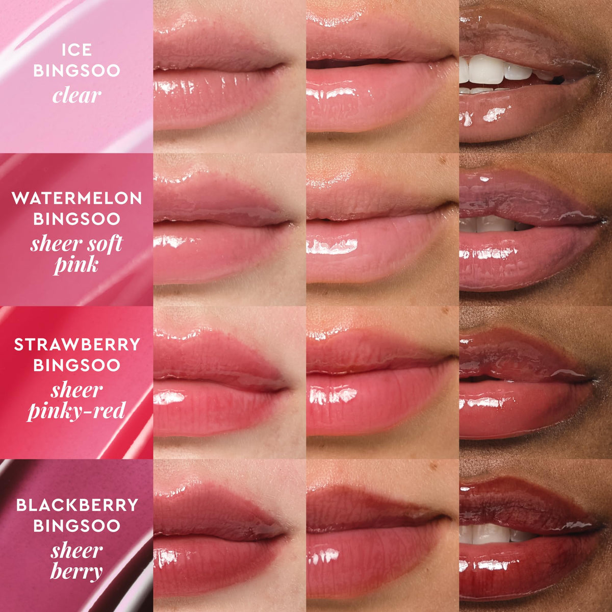 Glow Recipe Glass Balm Lip Treatment - 12Hr Hydrating Lip Balm & Moisturizer with Hyaluronic Acid to Smooth, Plump & Protect from Dryness - Sheer Soft Pink Tint, Watermelon Bingsoo (15 ml) Glow RecipeBuy Supplements Australia