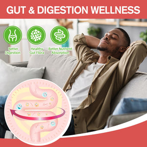 9-in-1 Probiotic Prebiotic Fiber Gummies for Adults & Teens, Sugar-free Fiber Supplement with Psyllium Husk, FOS, Inulin, ACV & 5 Billion CFU Bacillus Coagulans - PrimeBioHealth - canada supplements