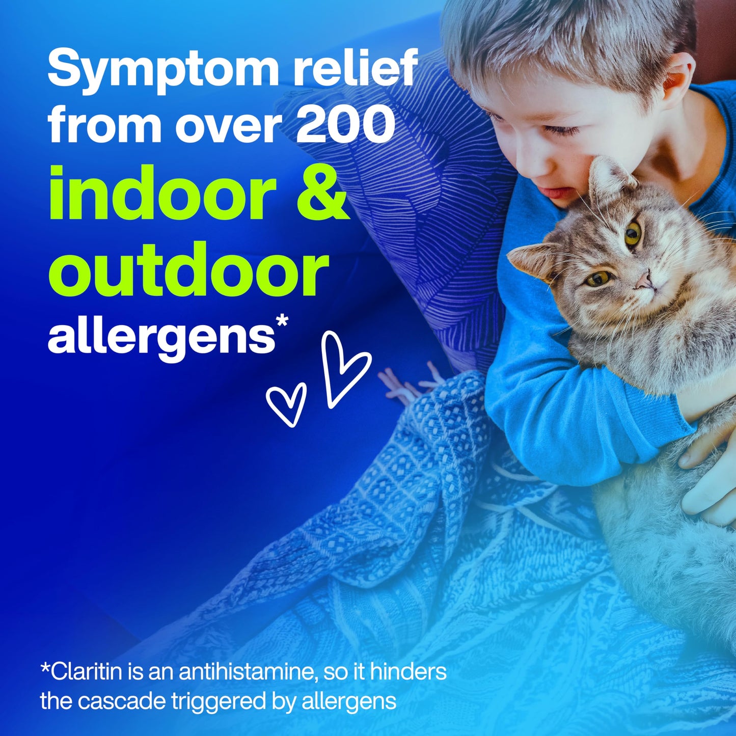 Claritin Children's Allergy Medicine, 24-Hour Non-Drowsy Loratadine 5mg Chewable Tablet, Antihistamine for Kids Ages 2 Years and Older, Grape & Bubble Gum Flavors, Dye-Free, 40 Tablets Claritin buy supplements Au