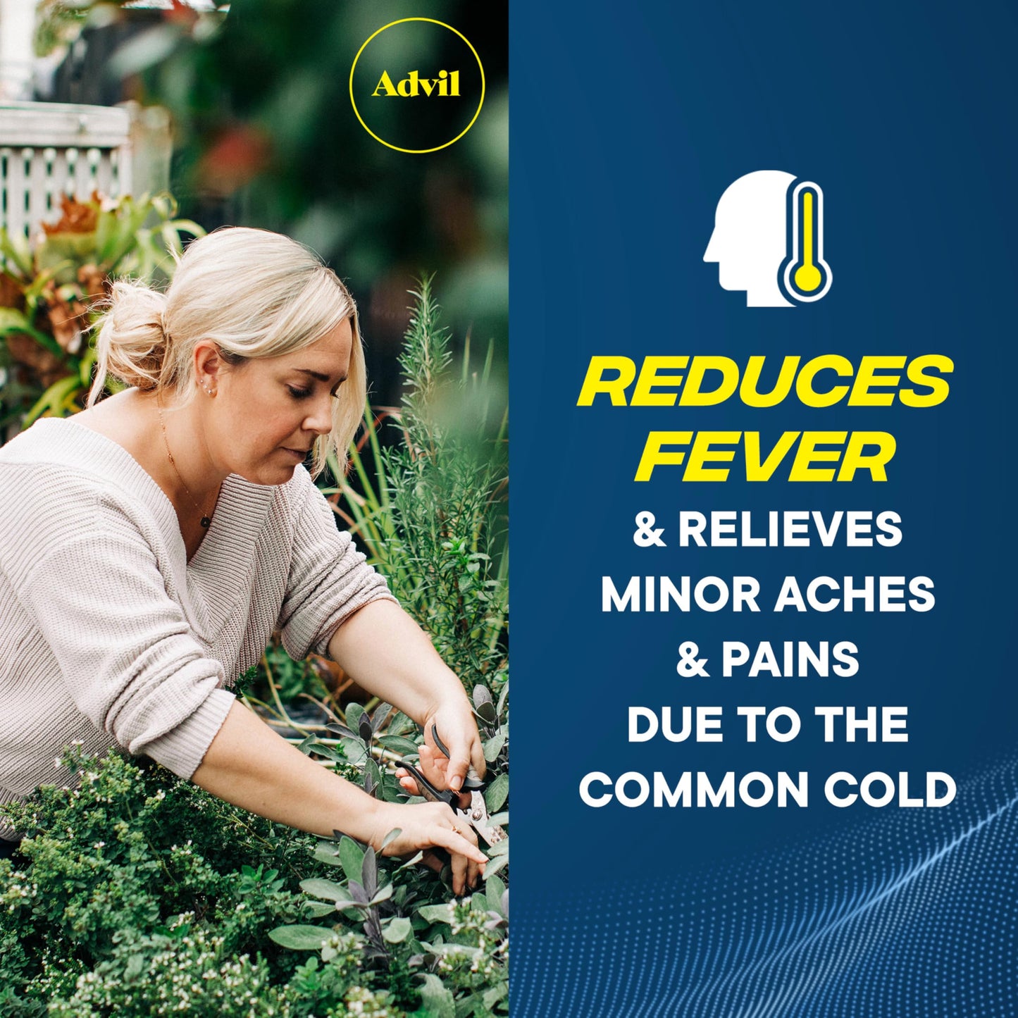 Advil Pain Reliever and Fever Reducer, Pain Relief Medicine with Ibuprofen 200mg for Headache, Backache, Menstrual Pain and Joint Pain Relief - 10 Coated Tablets Advil buy supplements Au