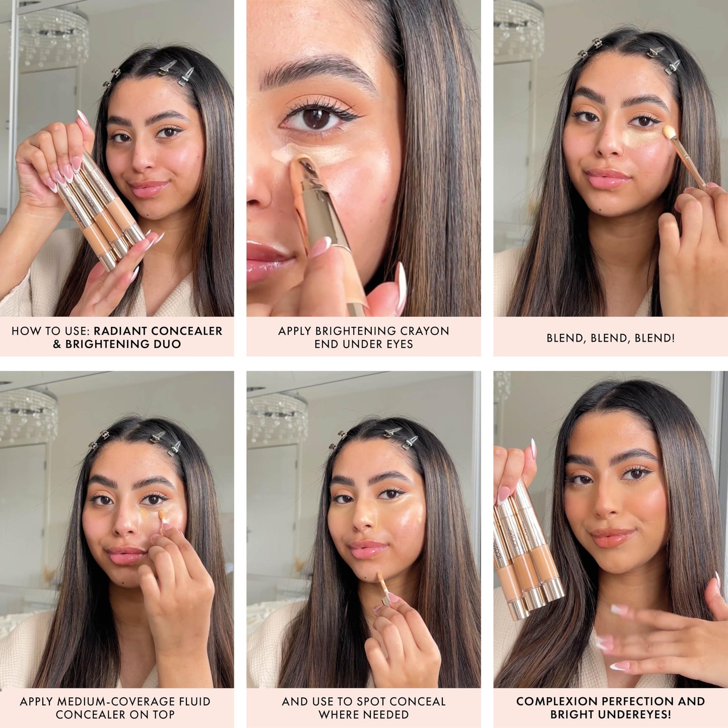 ICONIC LONDON Radiant Concealer & Brightening Duo | Creamy Liquid + Brightening Crayon Dual Ended Concealer, Cruelty Free, Vegan Makeup (Neutral Fair) 0.08 oz ICONIC LONDON buy supplements Au