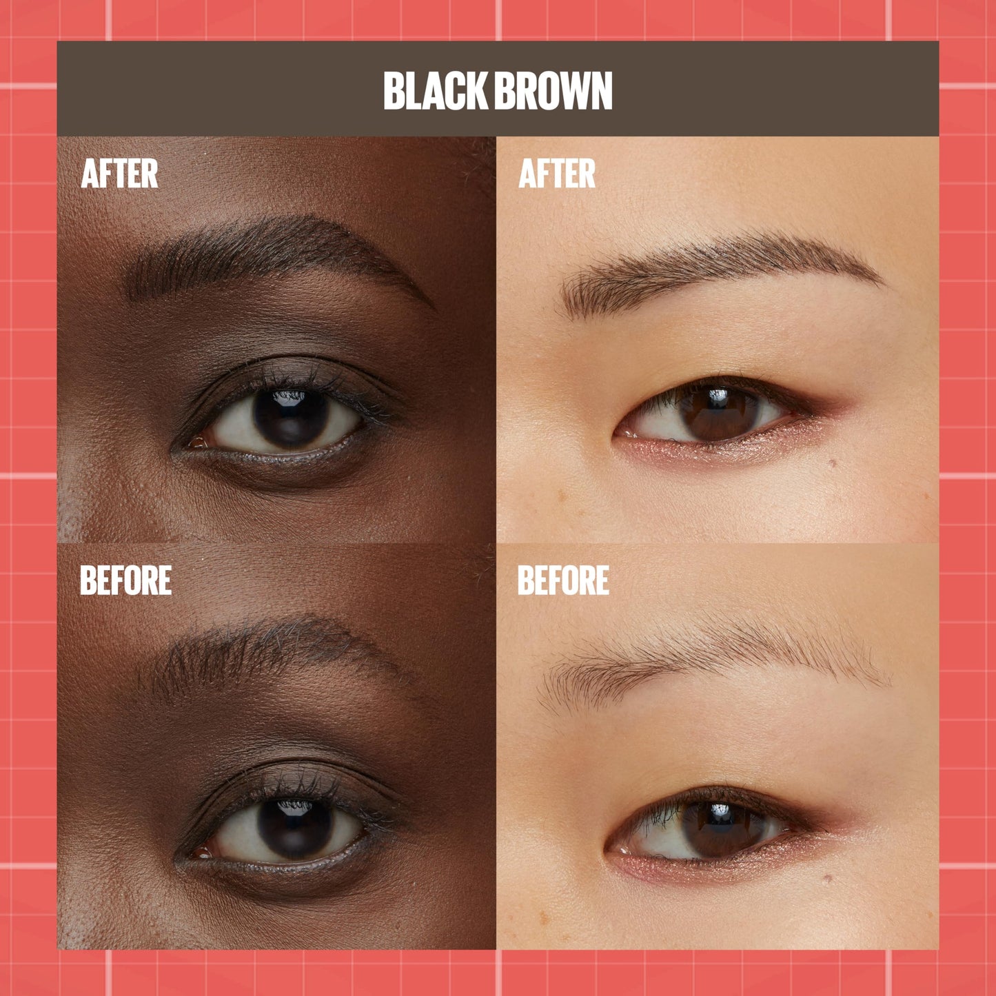 Maybelline Build-A-Brow 2-in-1 Brow Pen and Sealing Eyebrow Gel, Eyebrow Makeup for Real-Looking, Fuller Brows, Black Brown, 1 Count MAYBELLINEBuy Supplements Australia