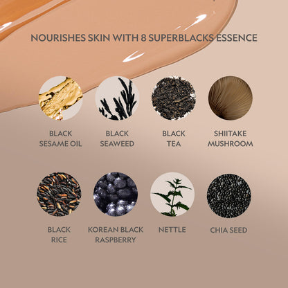 YENSA Serum Foundation Makeup - Super Silk Full Coverage Foundation Enriched with Peptides, Vitamin C & Ferulic Acid to Help Reduce Fine Lines, Wrinkles & Dark Circles - Light 1 (1 oz) YENSABuy Supplements Australia