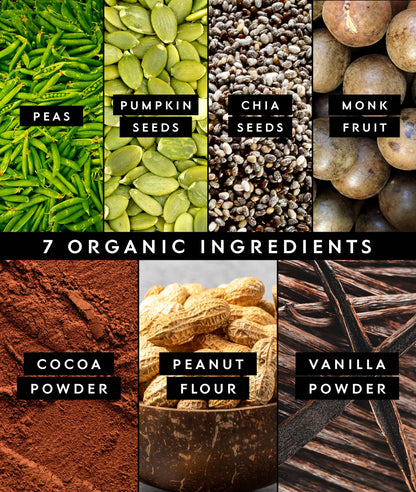 Truvani Organic Plant Based Protein Powder | Vanilla Chai | 10 Servings | Vegan | 20g Pea Protein | Keto | Gluten & Dairy Free | Low Carb | No Added Sugar