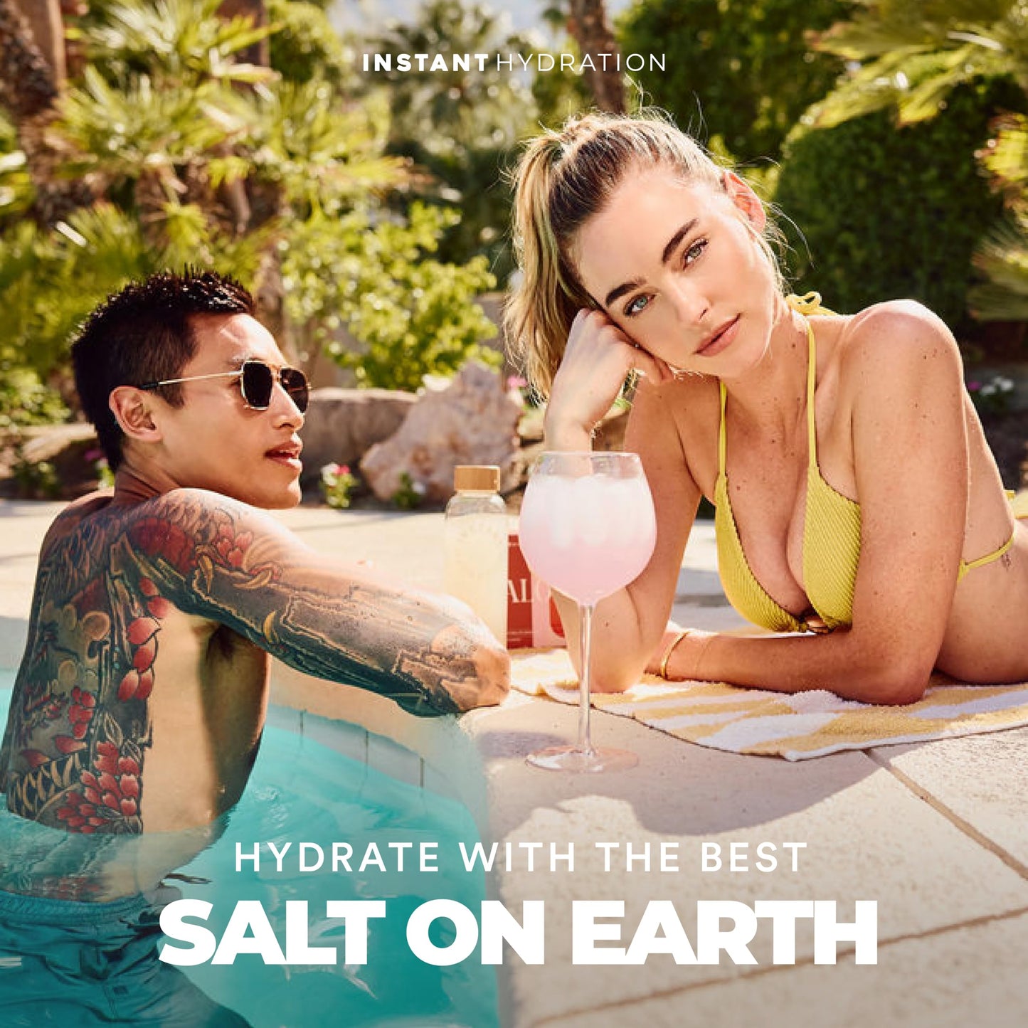Instant Hydration Electrolytes Powder Packets - Watermelon Electrolyte Drink Mix - Zero Sugar - Keto, Vegan, Gluten-Free, Non-GMO - Boost Recovery, Brain Health, Muscle & Tissue Support- 30 Sticks