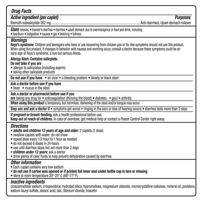 Kaopectate Multi-Symptom Anti-Diarrheal & Upset Stomach Reliever, 42 Caplets, Anti Diarrhea Caplets Kaopectate buy supplements Au