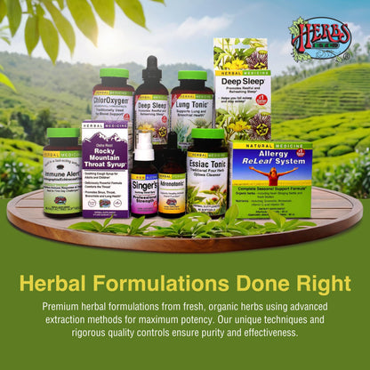 Herbs Etc. Lung Tonic - Lung Supplement for Bronchial Support - Healthy Breathing Support with Mullein, Horehound & Grindelia - 120 Softgels Herbs Etc.Buy Supplements Australia