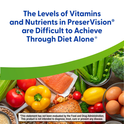 PreserVision AREDS 2 Eye Vitamins, #1 Eye Doctor Recommended Brand, Chewable Lutein and Zeaxanthin Supplement with Vitamin C, Vitamin E,Zinc, and Copper, Mixed Berry, 70 Tablets PreserVision buy supplements Au