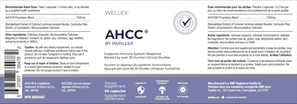 AHCC Supplement - Maximum Strength - Natural Immune Support Extract - Maintains Natural Killer Cell Activity - 20+ Human Research Studies - 60 Veggie Capsules (1 Pack) - PrimeBioHealth - canada supplements