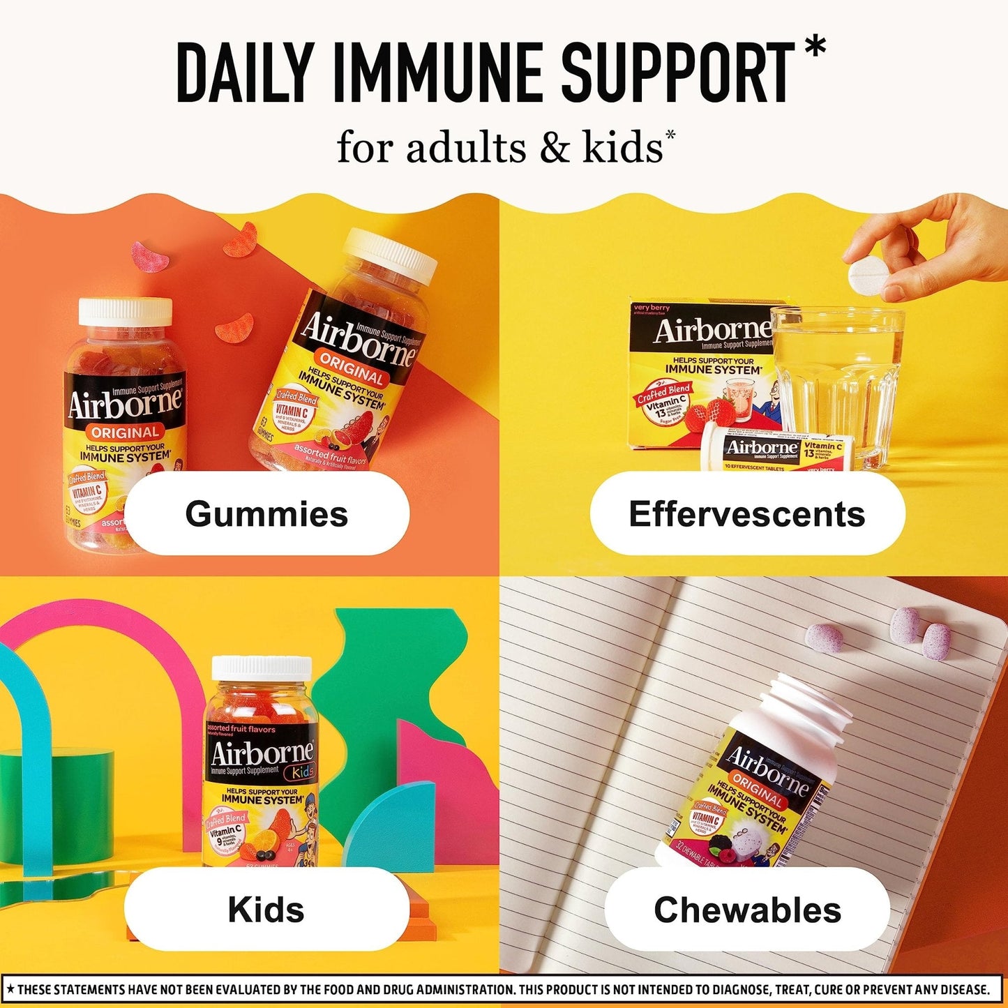 Airborne Elderberry + Zinc & Vitamin C Gummies For Adults, Immune Support Vitamin D & Zinc Gummies With Powerful Antioxidant Vitamins C D & E - PrimeBioHealth - canada supplements