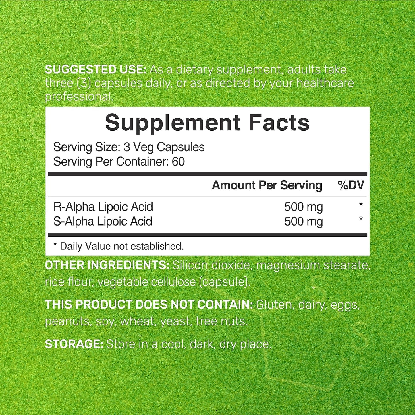 Alpha Lipoic Acid 1,000mg, 180 Veggie Capsules – 50/50 R-ALA & S-ALA for Max Bioavailability – Antioxidant Supplement – Energy & Nervous System Support – Non-GMO - PrimeBioHealth - canada supplements