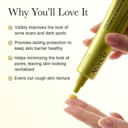 Arencia Vitamin C Booster Shot Serum with Glutathione, Niacinamide and Vitamin E for Dark Spot Care, Fine Lines & Wrinkles - PrimeBioHealth - canada supplements