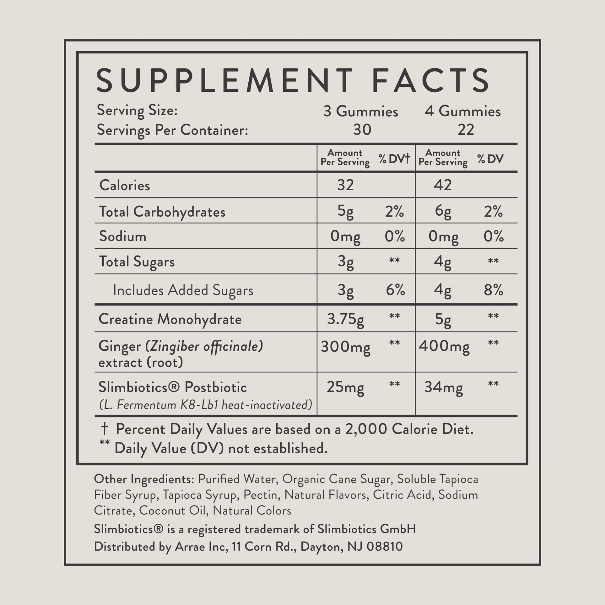 Arrae Tone Gummies – Creatine Monohydrate 5g for Women – Support Lean Muscle, Strength & Recovery – Hormone-Friendly Muscle Toning Supplement - PrimeBioHealth - canada supplements
