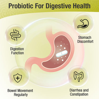 Ascuoli Probiotics for Women & Men - 300 Billion CFU, 24 Strains Probiotics + 15 Organic Herbs Blend, Daily Probiotic for Digestive Health, - PrimeBioHealth - canada supplements