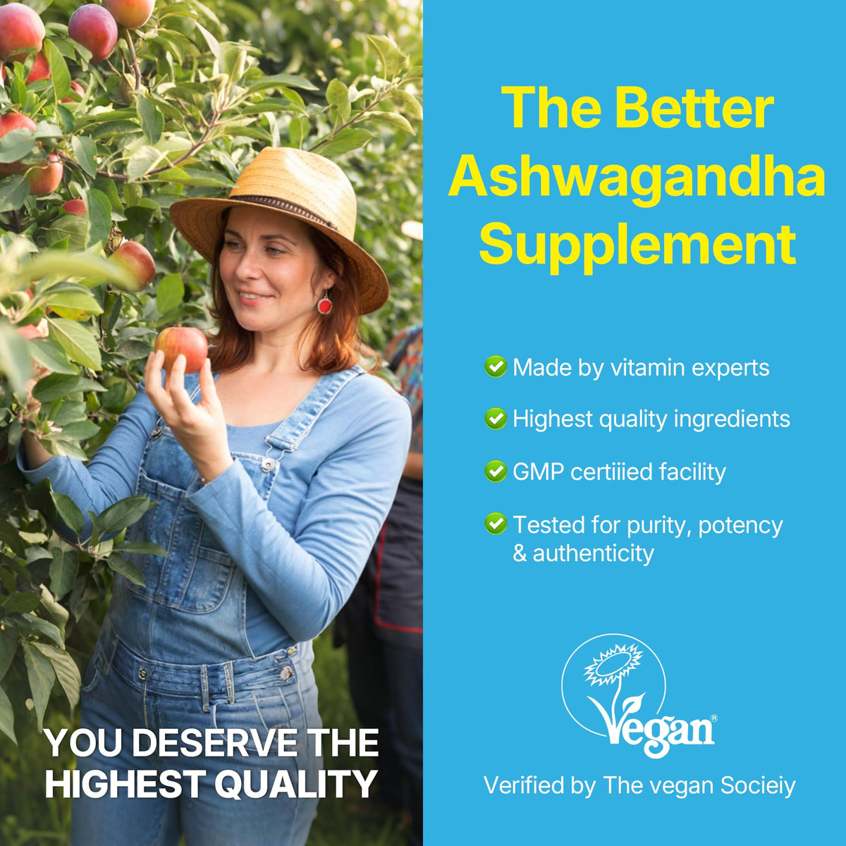 Ashwagandha Gummies 2000mg for Women Men - Sugar Free, Vegan - Organic Ashwagandha Root Extract Supplements Gummy & Vitamin D3 - PrimeBioHealth - canada supplements