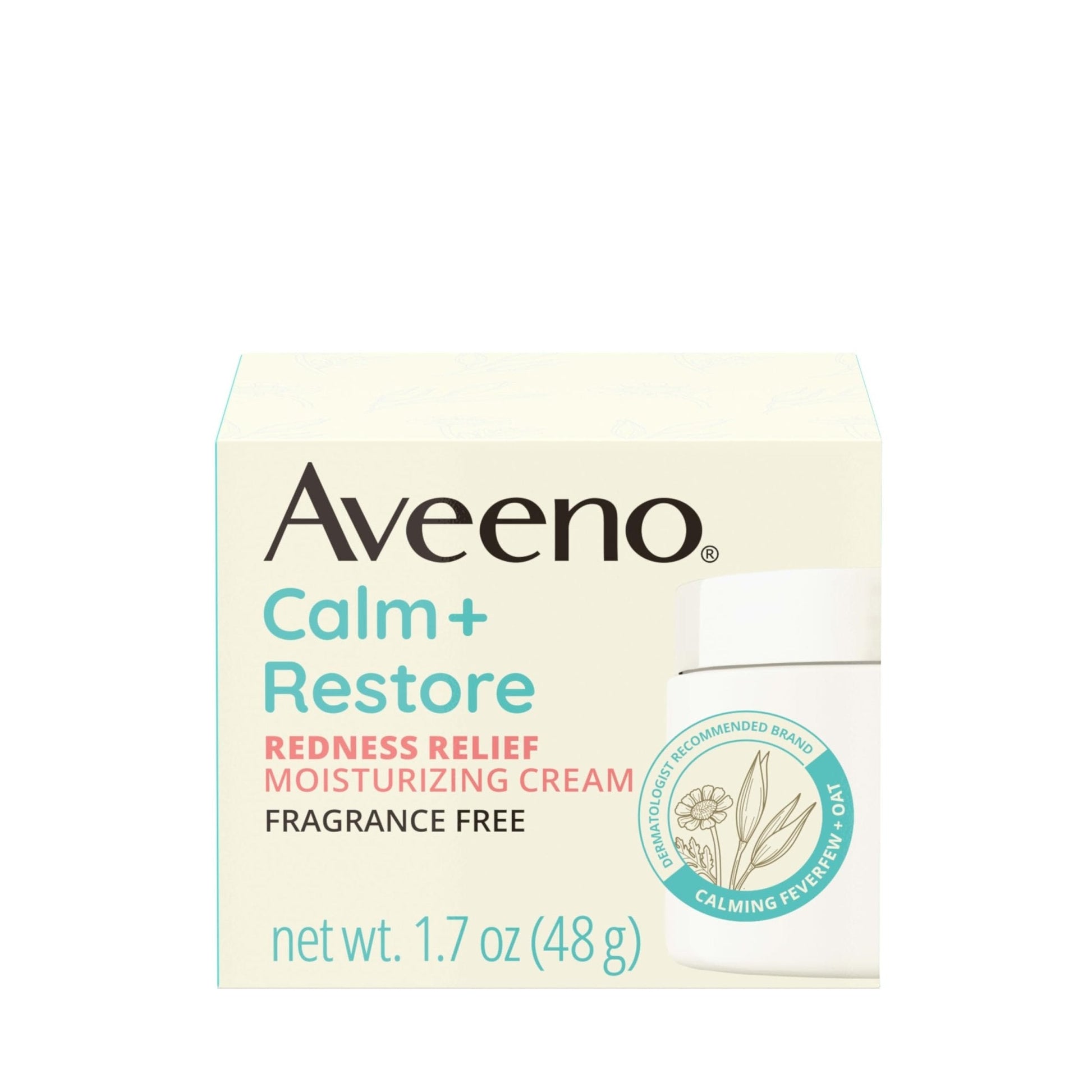 Aveeno Calm + Restore Facial Moisturizer Face Cream for Redness Relief, Non-Comedogenic - PrimeBioHealth - canada supplements