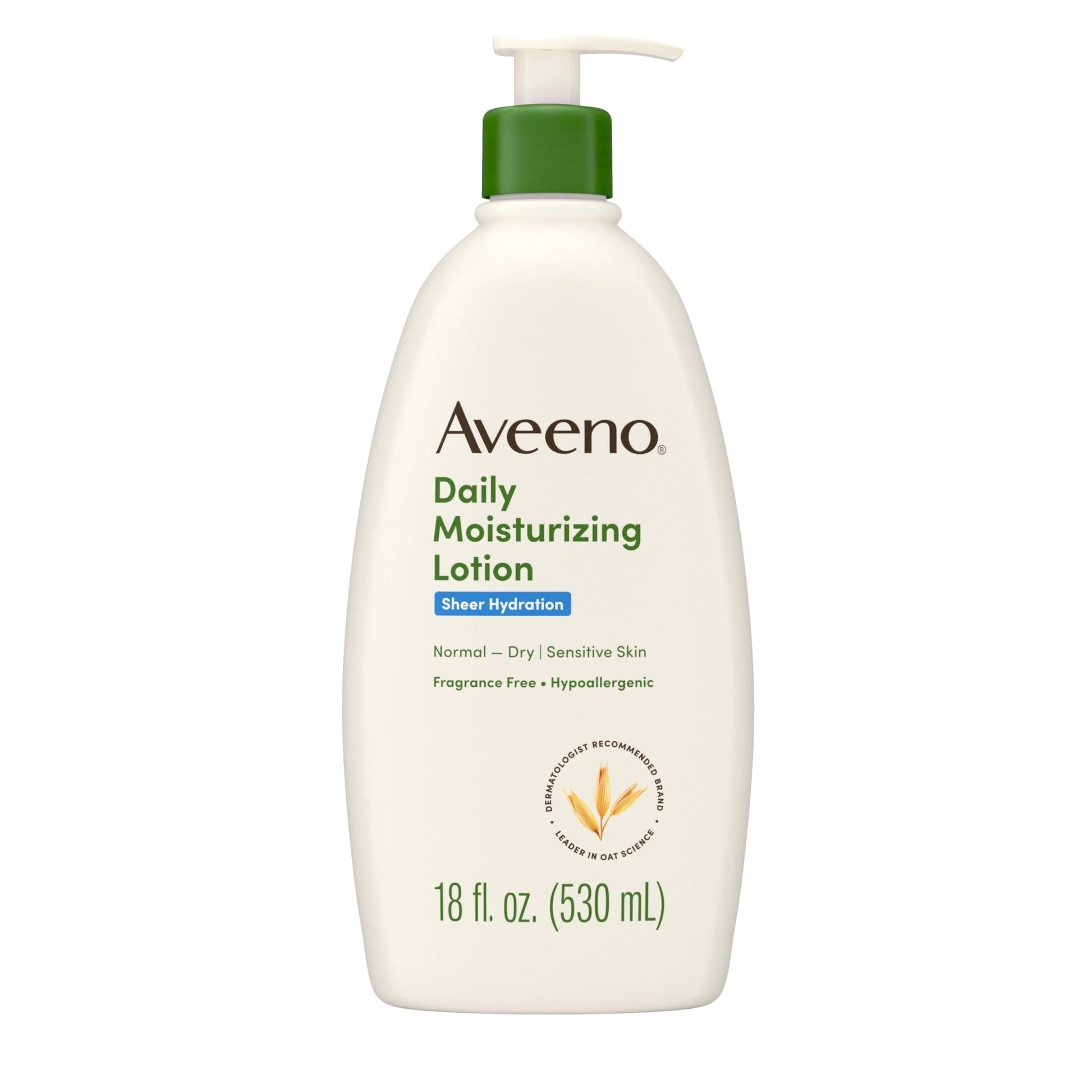 Aveeno Sheer Hydration Fragrance-Free Daily Moisturizing Lotion with Prebiotic Oat for Dry Skin, Lightweight - PrimeBioHealth - canada supplements