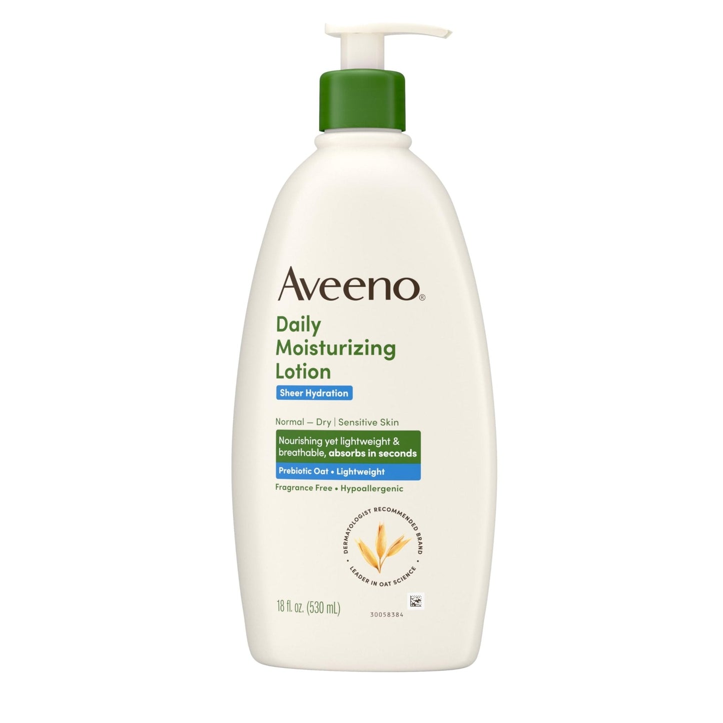 Aveeno Sheer Hydration Fragrance-Free Daily Moisturizing Lotion with Prebiotic Oat for Dry Skin, Lightweight - PrimeBioHealth - canada supplements