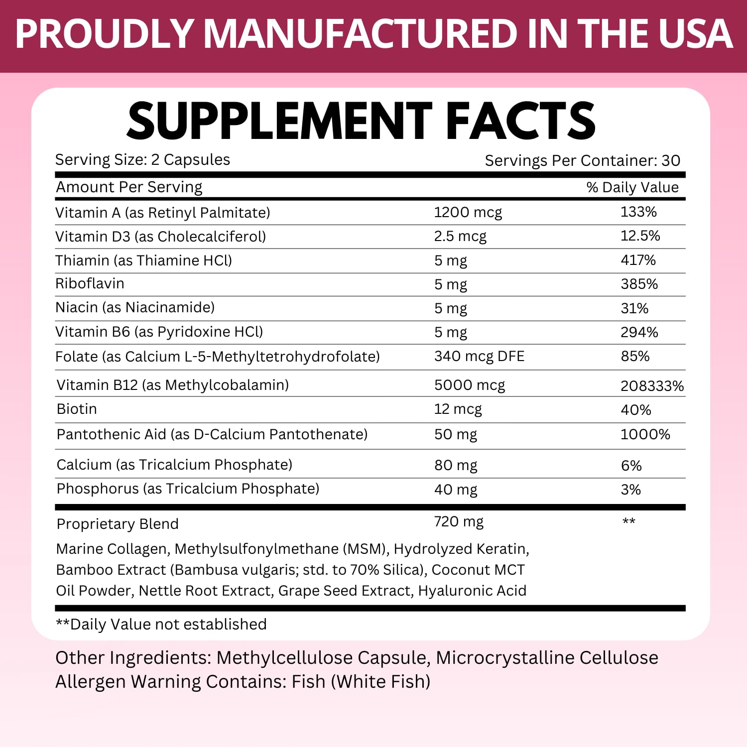 B12 with Hyaluronic Acid, Collagen and Folate – 25000 mcg B12 Complex | Maximize Absorption & Energy | Gluten Free USA Made, B1, B2, B3, B6, B7, B12 vitamins 5000 mcg - PrimeBioHealth - canada supplements