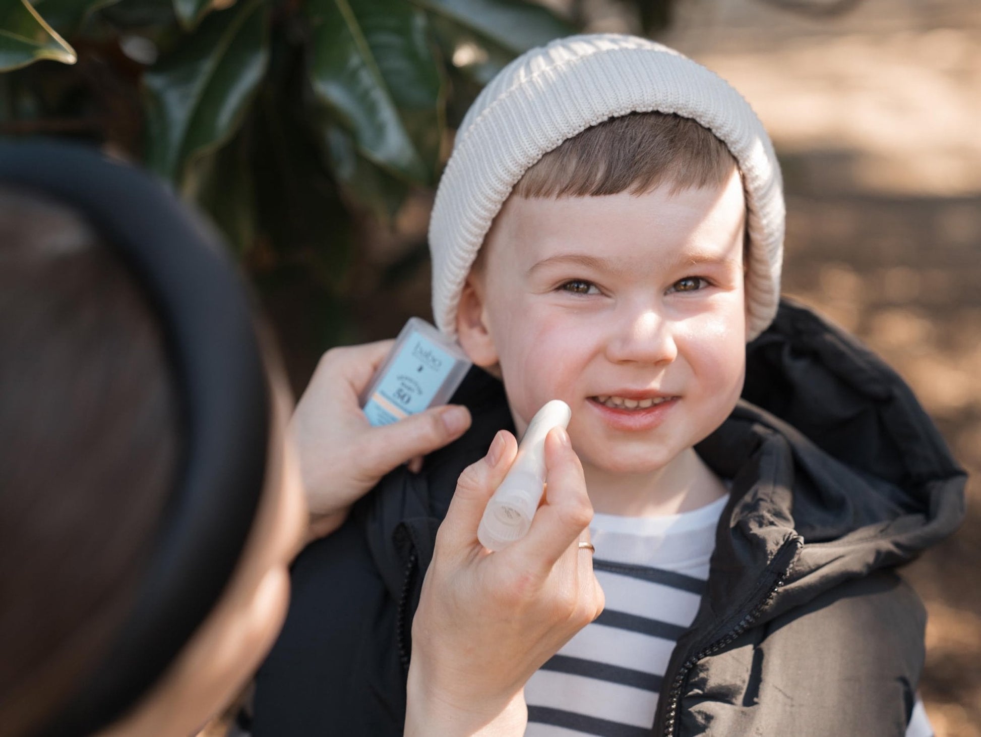 Babo Botanicals Sensitive Baby Mineral Sunscreen Stick SPF 50 - 70% Organic Ingredients - Zinc Oxide - NSF & MADE SAFE and EWG Certified - PrimeBioHealth - canada supplements