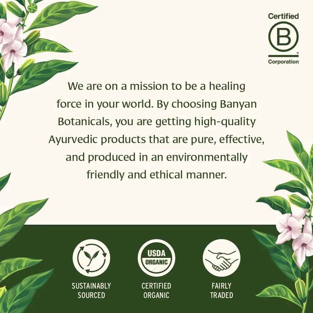 Banyan Botanicals Organic Kidney Formula–Urinary Tract Support & Detox Supplement–Gokshura & Punarnava for Fluid Balance & Systemic Cleansing–Cooling Genitourinary Tonic-90 Tablets-USDA Organic