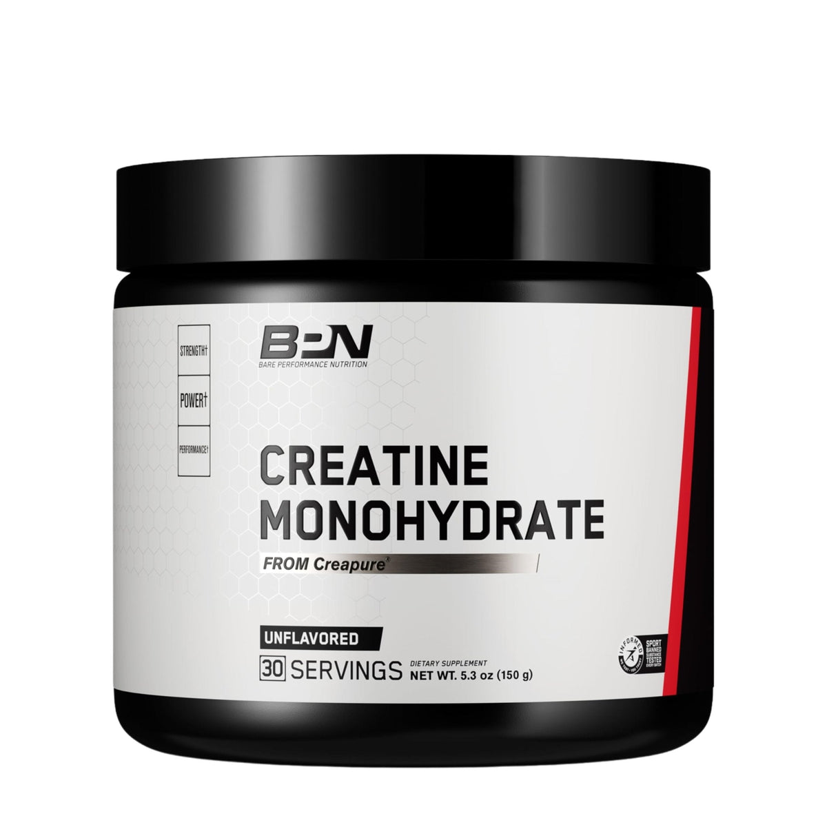 BARE PERFORMANCE NUTRITION, BPN Pure Creatine Monohydrate Powder by Creapure, 5g of Creatine per Serving, Supports Muscle Growth - PrimeBioHealth - canada supplements