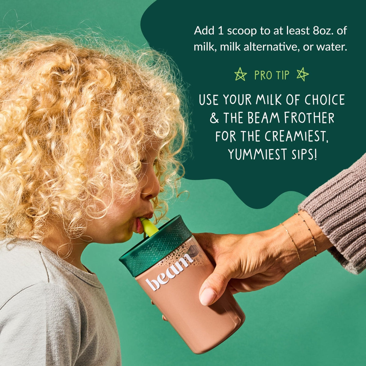 Beam Kids Multivitamin Powder – Kids Vitamins with Greens, Probiotic & Prebiotic, Immune Support for Children & Toddlers, No Artificial Sweeteners, For Picky Eaters, - PrimeBioHealth - canada supplements