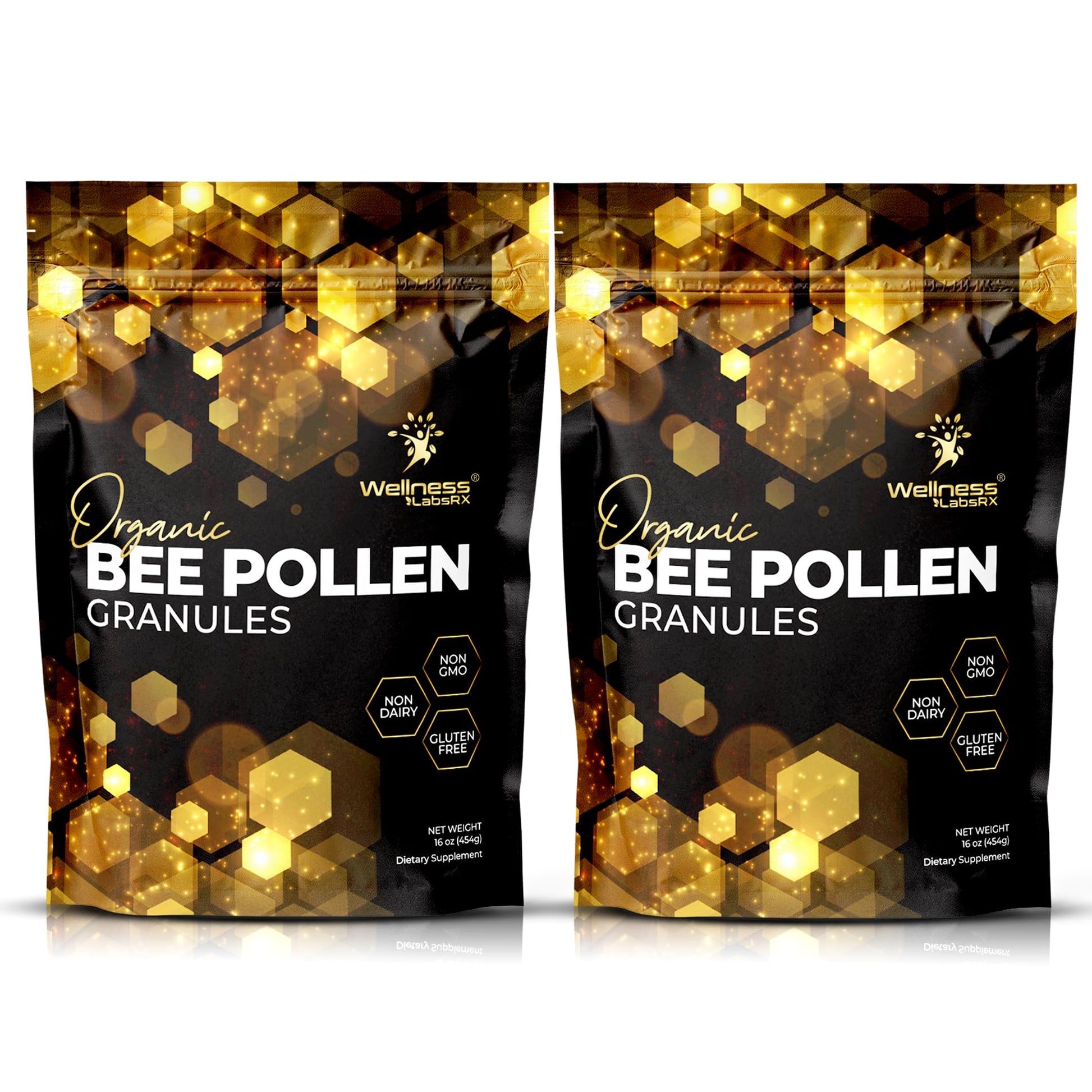 Bee Pollen Granules Third-Party Tested, 1 Lbs. - Bee Pollen for Women, Keto-Friendly Super Food Supplement Packed with Proteins, Vitamins & Minerals - Immune Support, Energy Boost, Digestive Wellness - PrimeBioHealth - canada supplements