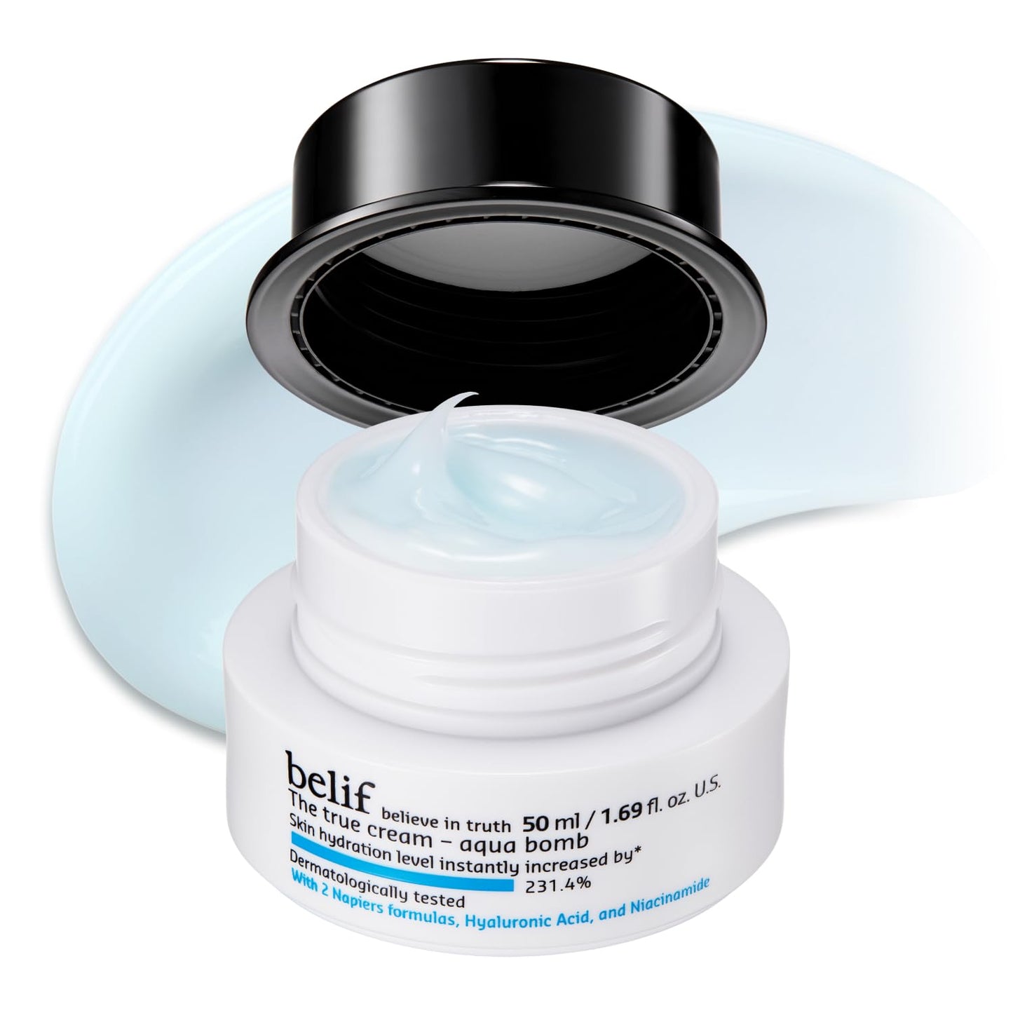 belif Aqua Bomb – Daily Niacinamide Hydrating Moisturizer, Lightweight Plumping Facial Cream with Hyaluronic Acid & Squalane, Cooling Effect - PrimeBioHealth - canada supplements