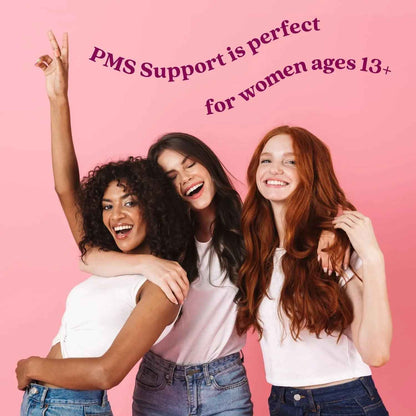 BeLive PMS Support Gummies Supplement – Helps Relieve PMS Symptoms – Hormonal Balance Mood Swings & Cramps Relief, Bloating Support – with Chaste Tree Extract - Strawberry Lemonade Flavor – 60 Count